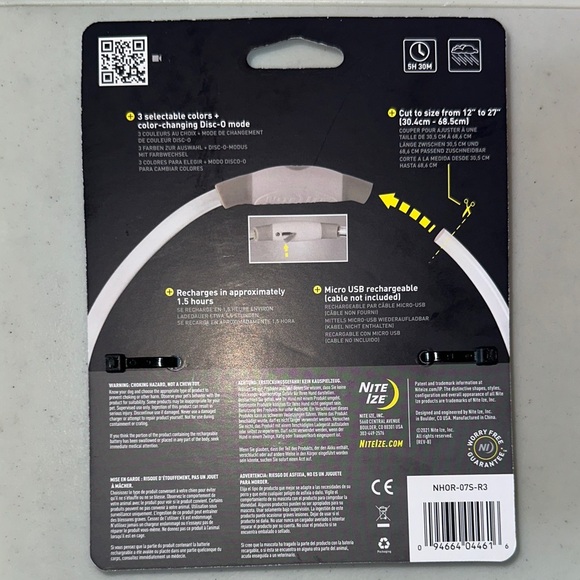 Nite Ize NiteHowl Rechargeable LED Safety Necklace Night - Picture 10 of 10